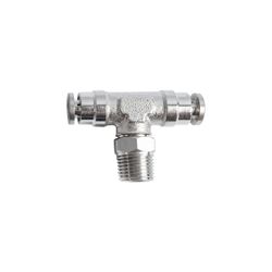 Metal Pu Fitting T-joint 4mm 1/8
